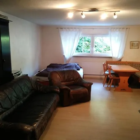 Ferienwohnung Am Waldrand Leicht アパート *
